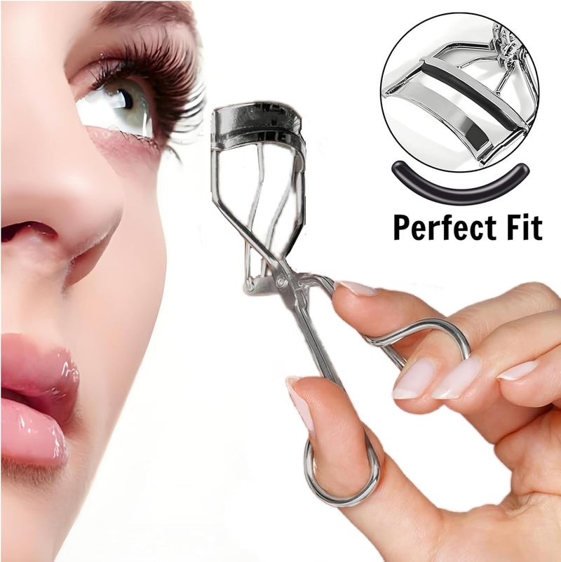 Cioohan Compatible with Tweezerman Eyelash Curler Refills,28 Pack Silicone Eye Lash Curlers Refill Pads Compatible with Tweezerman Eyelash Curler,Black. - Image 2